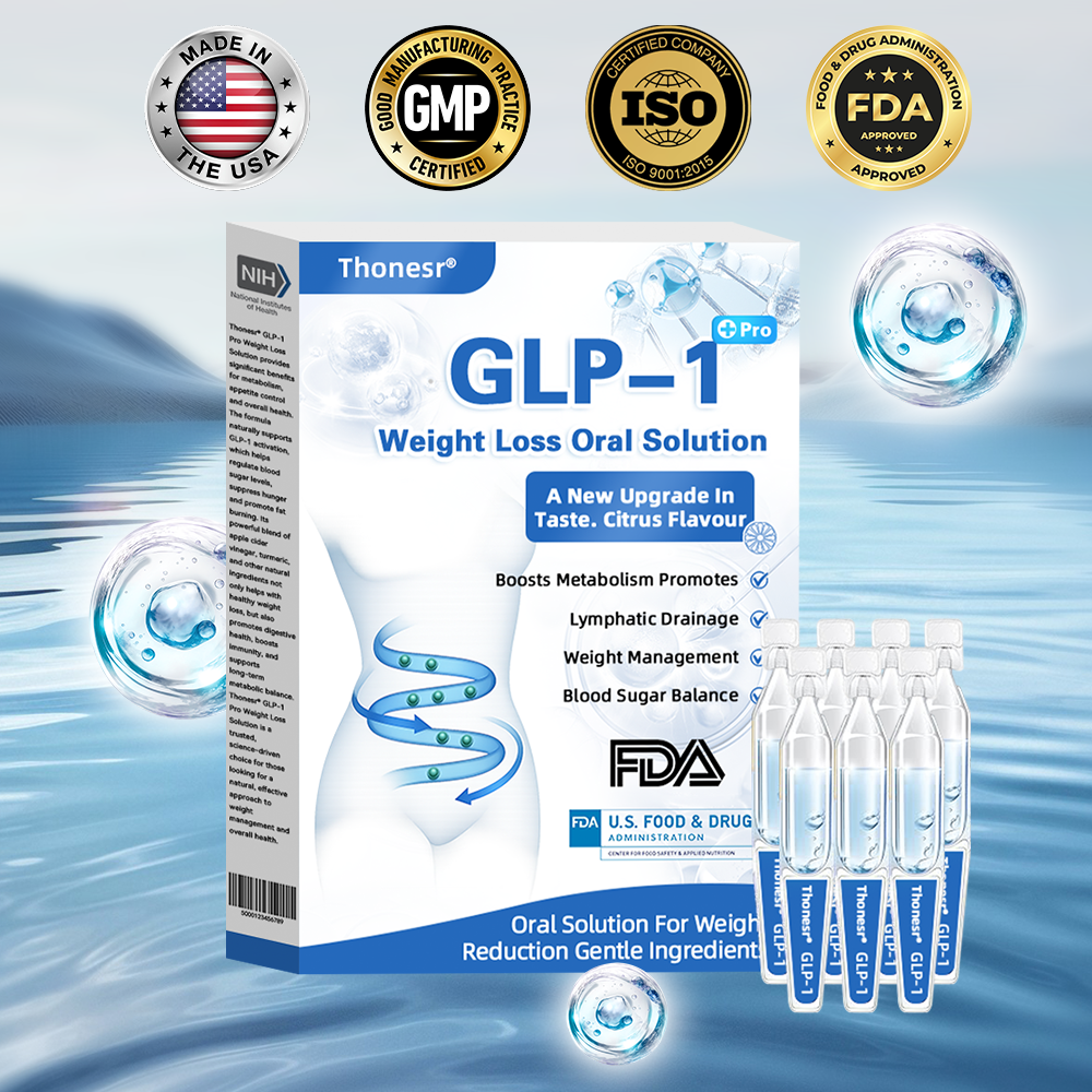 Thonesr® GLP-1 Oral Solution for Weight Loss🌿visible effect, no side 7 days effects, suitable for all age groups