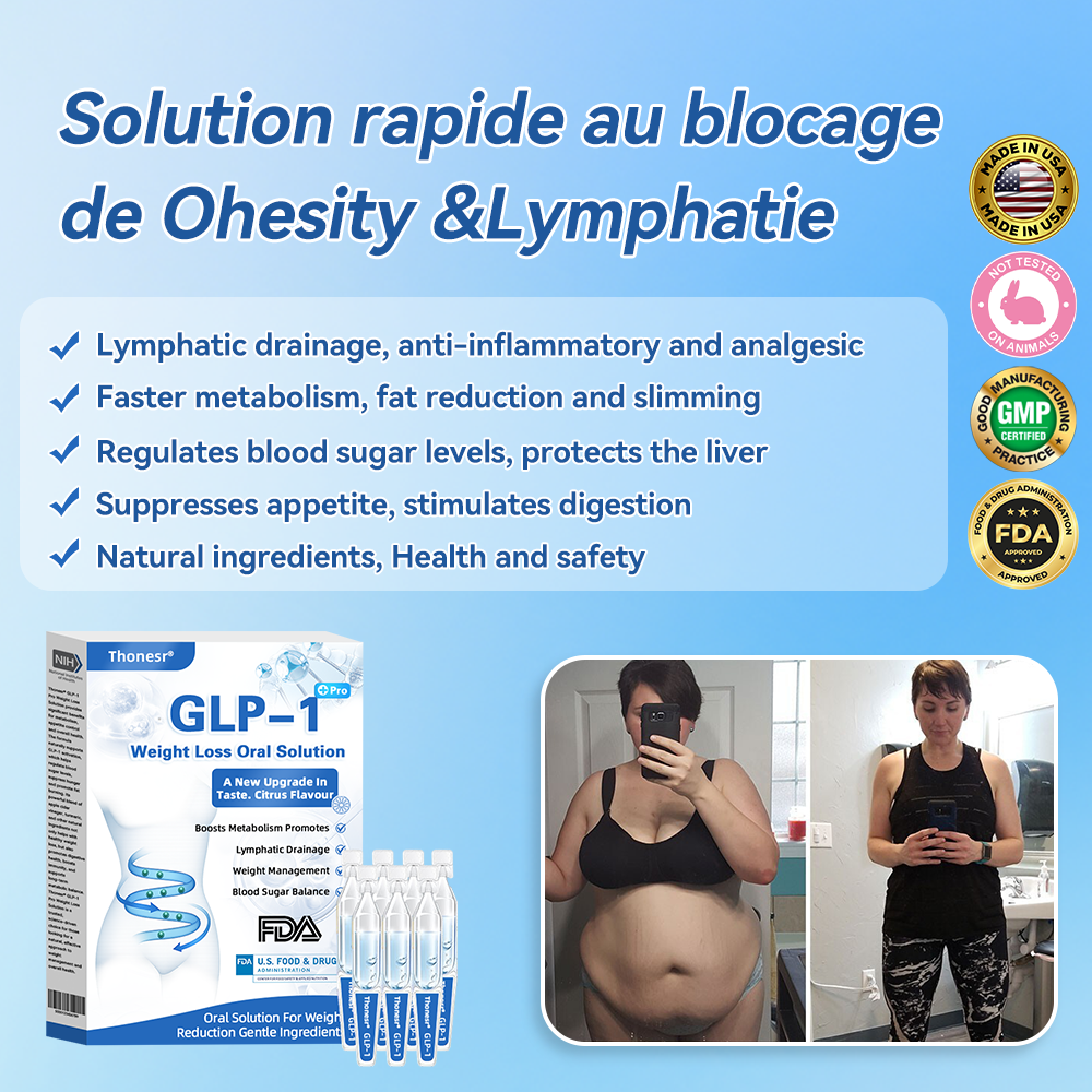 Thonesr® GLP-1 Oral Solution for Weight Loss🌿visible effect, no side 7 days effects, suitable for all age groups