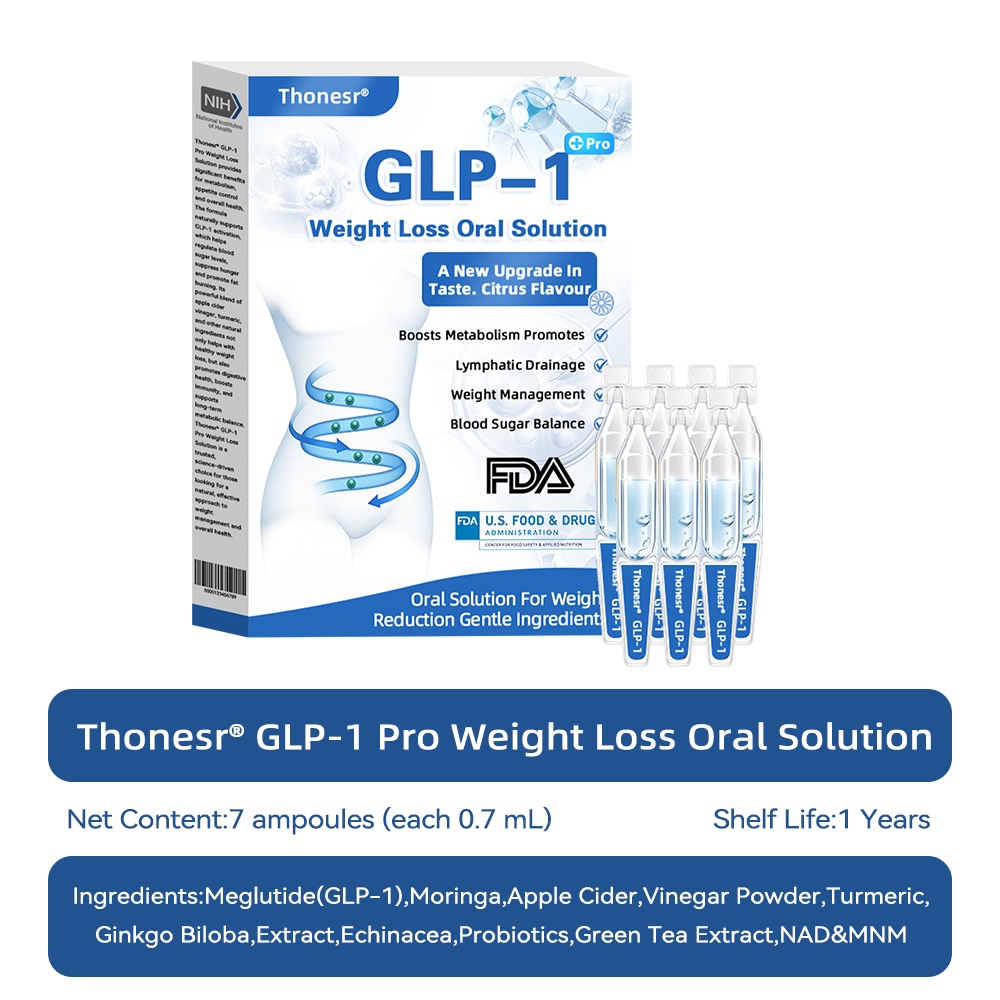 Thonesr® GLP-1 Oral Solution for Weight Loss🌿visible effect, no side 7 days effects, suitable for all age groups
