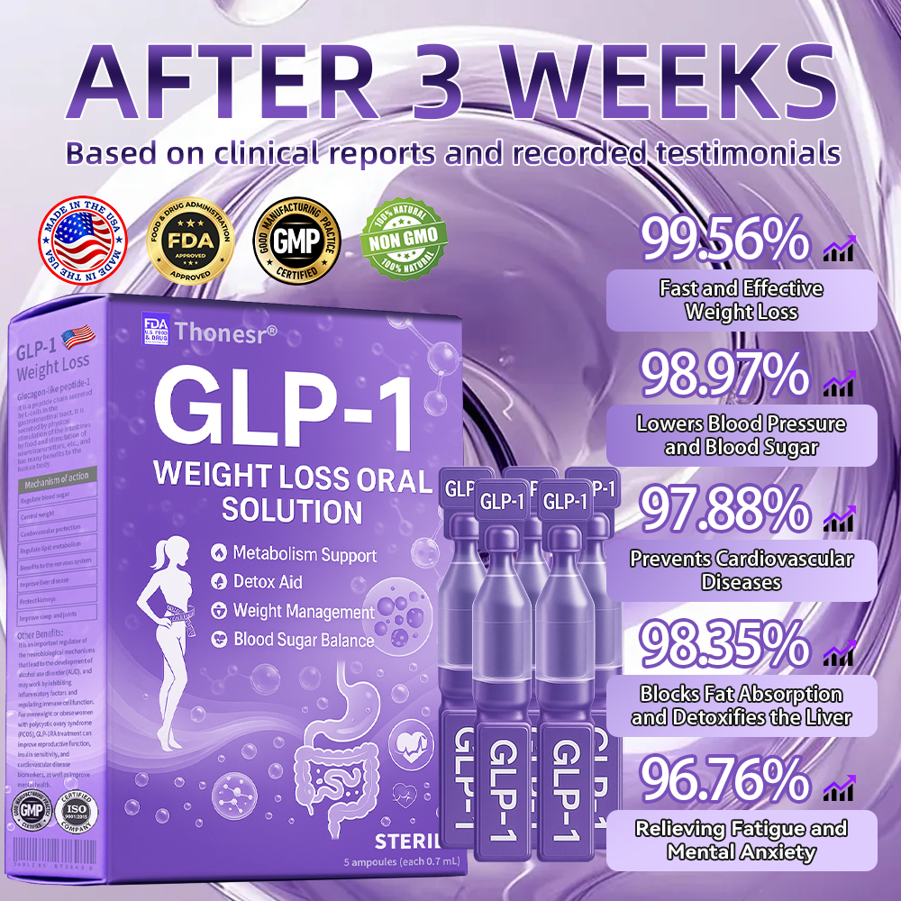 Last Day Promotion 66% OFF🔥 | Official Store 🇺🇸 | 𝐓𝐡𝐨𝐧𝐞𝐬𝐫® 𝐆𝐋𝐏-𝟏 𝐖𝐞𝐢𝐠𝐡𝐭 𝐋𝐨𝐬𝐬 𝐎𝐫𝐚𝐥 𝐬𝐨𝐥𝐮𝐭𝐢𝐨𝐧 👩‍⚕️ Just once a week, visible results in 7 days (Obesity,Cardiovascular Diseas,Diabetes,Sleep Apnea,Joint Problems and More)