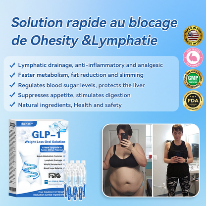 Thonesr® GLP-1 Oral Solution for Weight Loss🌿visible effect, no side 7 days effects, suitable for all age groups