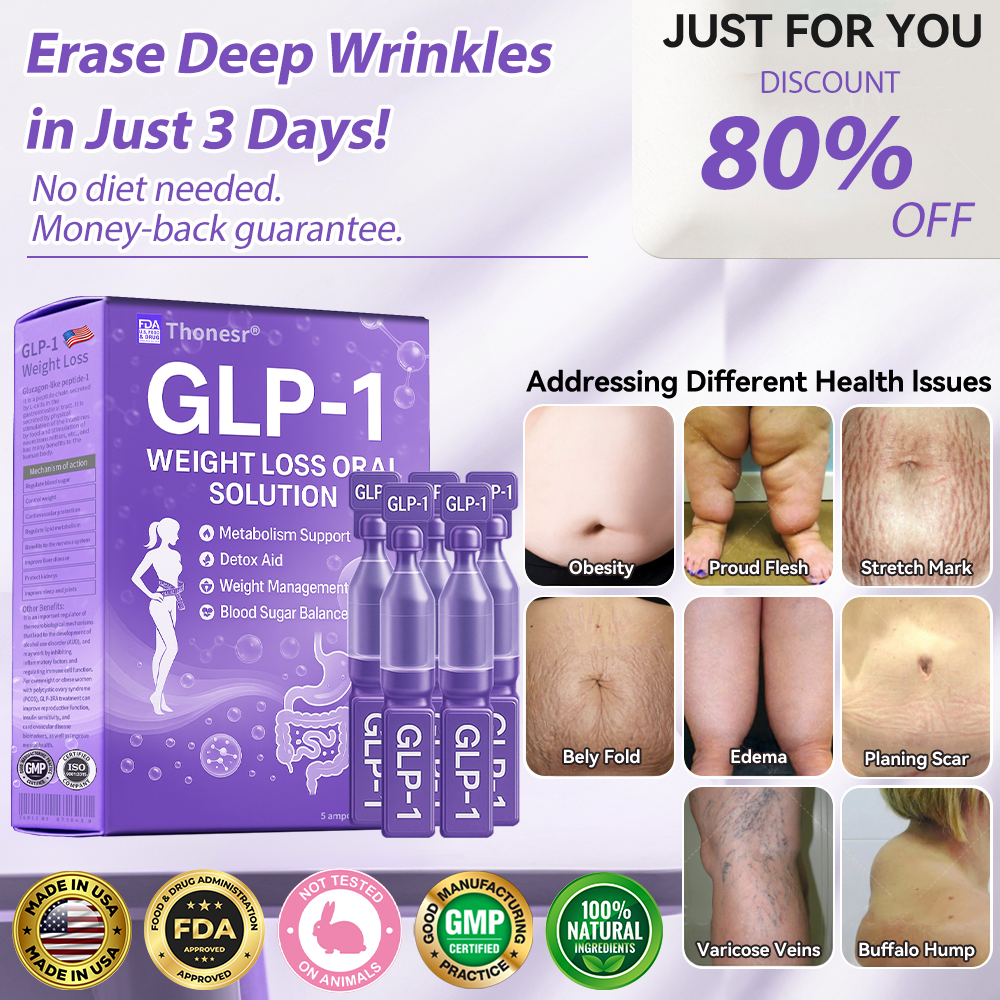 Last Day Promotion 66% OFF🔥 | Official Store 🇺🇸 | 𝐓𝐡𝐨𝐧𝐞𝐬𝐫® 𝐆𝐋𝐏-𝟏 𝐖𝐞𝐢𝐠𝐡𝐭 𝐋𝐨𝐬𝐬 𝐎𝐫𝐚𝐥 𝐬𝐨𝐥𝐮𝐭𝐢𝐨𝐧 👩‍⚕️ Just once a week, visible results in 7 days (Obesity,Cardiovascular Diseas,Diabetes,Sleep Apnea,Joint Problems and More)