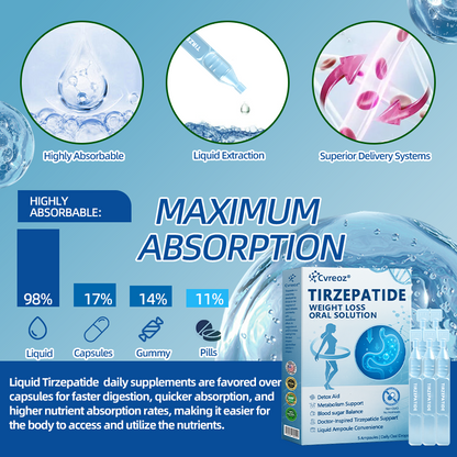 【Last Day Promotion 66% OFF✅】 𝑪𝒗𝒓𝒆𝒐𝒛® NIDDK-Tirzepatide Oral Solution ⚡Use once every two days, | Lose 20 pounds quickly | Reduce sugar by 90% |)🦄