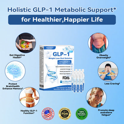 Thonesr® GLP-1 Oral Solution for Weight Loss🌿visible effect, no side 7 days effects, suitable for all age groups