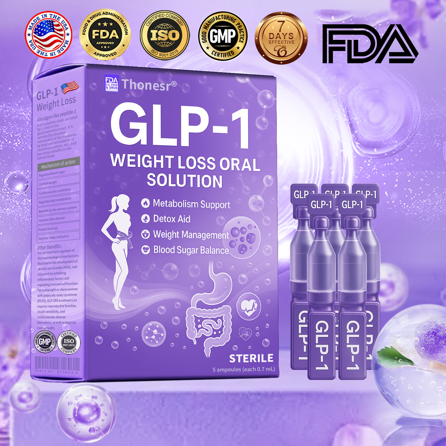 Last Day Promotion 66% OFF🔥 | Official Store 🇺🇸 | 𝐓𝐡𝐨𝐧𝐞𝐬𝐫® 𝐆𝐋𝐏-𝟏 𝐖𝐞𝐢𝐠𝐡𝐭 𝐋𝐨𝐬𝐬 𝐎𝐫𝐚𝐥 𝐬𝐨𝐥𝐮𝐭𝐢𝐨𝐧 👩‍⚕️ Just once a week, visible results in 7 days (Obesity,Cardiovascular Diseas,Diabetes,Sleep Apnea,Joint Problems and More)